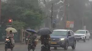 चक्रवाती सिस्टम के असर से नाथद्वारा सहित मेवाड़ क्षेत्र में बारिश, तापमान में गिरावट