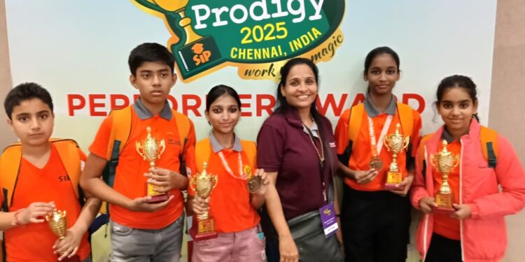 नाथद्वारा के नन्हे होनहारों का अंतर्राष्ट्रीय स्तर पर शानदार प्रदर्शन