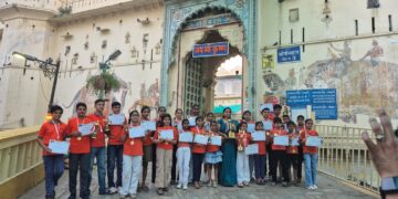 राजस्थान प्रोडिजी २०२८ में नाथद्वारा के नन्हे होनहारों का शानदार प्रदर्शन, नाइशा वरेनिया बनी चैंपियन